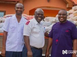 Keta MP and Salvation Army Support