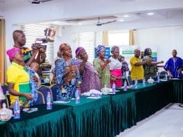 A Cross Section Of The Participants Taking Part In An Energizer During The Policy Dialogue Min