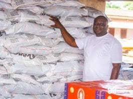 Mahama supports tidal waves victims