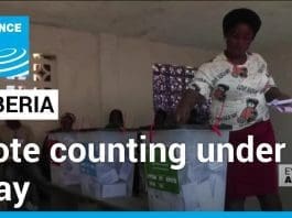 Vote counting commences in Liberia