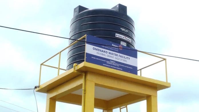 Accra East Rotary Club Donates Mechanize Borehole To Suhum Omenako Obretema
