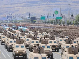 Yemen Ansar Allah Military Parade In Sanaa During Sept