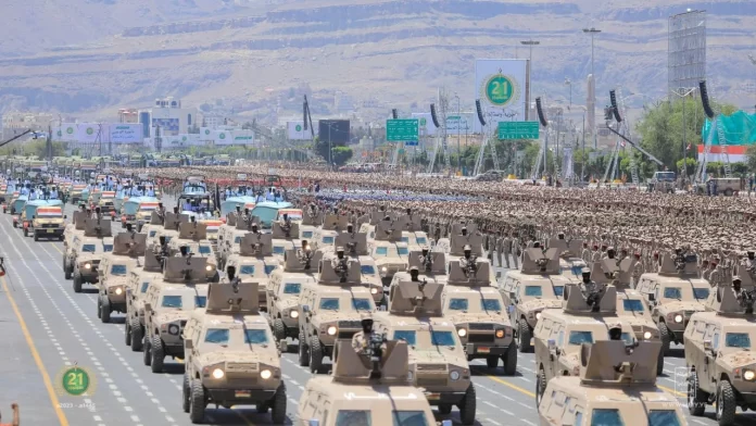 Yemen Ansar Allah Military Parade In Sanaa During Sept