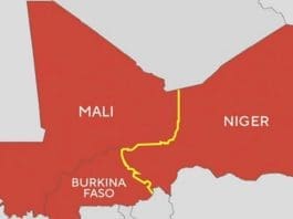 Alliance Of Sahel States Map