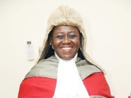 Chief Justice, Her Ladyship Justice Gertrude Araba Esaaba Sackey Torkornoo
