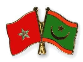 Flag Pins Morocco Mauritania