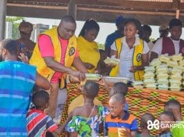 Keta MP and Lions Club International Celebrate New Year With Children
