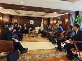OIC Receives the Permanent Member of the Communist Party Committee of the Chinese Xinjiang Province