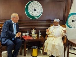 OIC Receives the Director in Charge of Management of Bayt Mal Al-Quds Agency