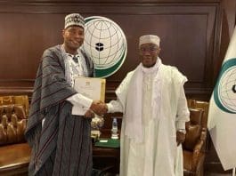 OIC Receives the New Permanent Representative of the Republic of Benin