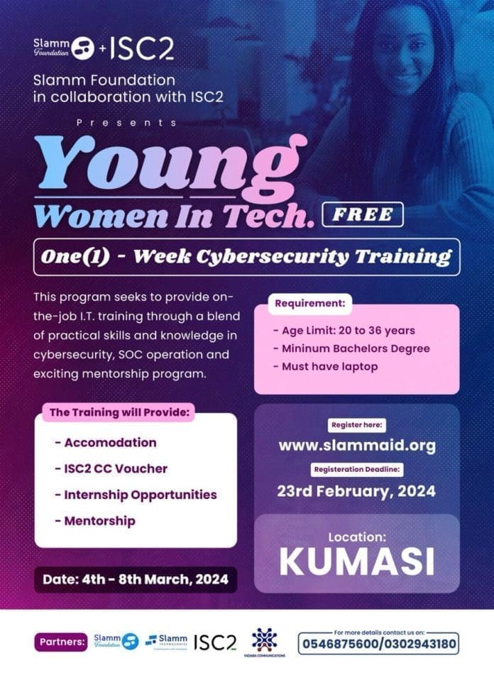 Slamm Foundation Isc Set To Empower Women In Free Cyber Security Training To Mark Iwd
