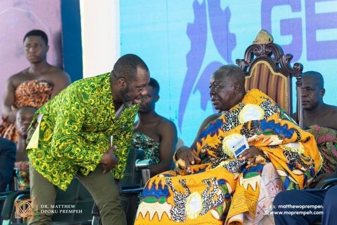 Asantehene And Napo