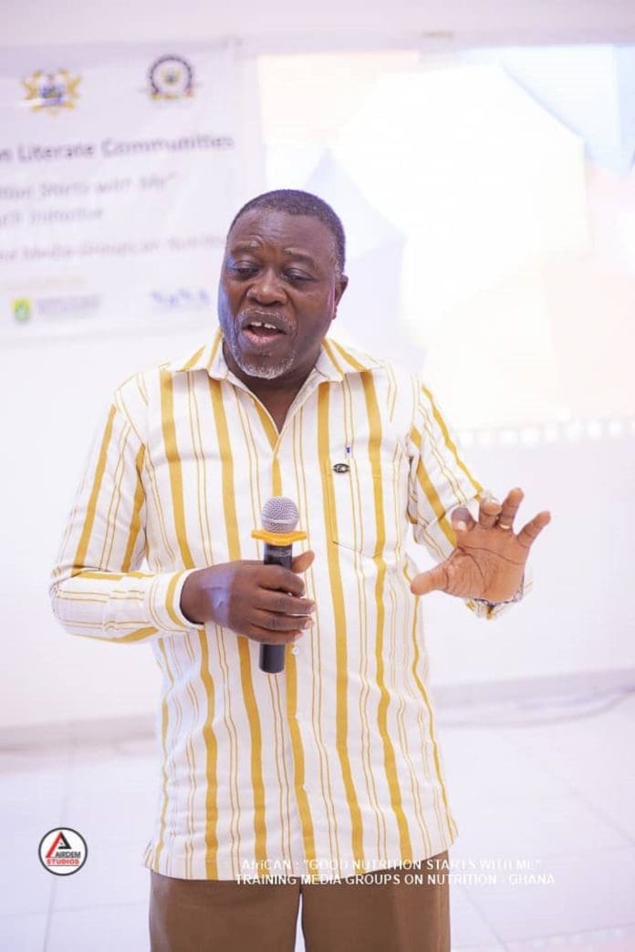 Prof Francis Zotor The Trustee And The Country Director Of African