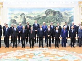 Guests attend the third "International Forum on Democracy: The Shared Human Values" in Beijing, capital of China, March 20, 2024. The forum was held Wednesday in Beijing. (Xinhua/Jin Liangkuai)