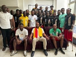NPC Ghana President in Egypt to Support Black Challenge for 2024 AAFCON Trophy
