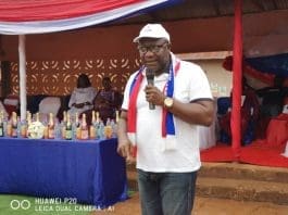 Kwasi Afrifa during the swearing in of the Executive Members