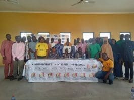 Participants during the event