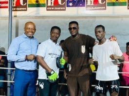Asamoah Gyan Foundation Supports WBO Africa John Laryea