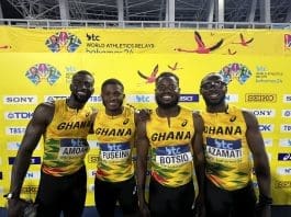 Ibrahim Fuseini, Isaac Bostio, Benjamin Azamati and Joe Paul Amoah