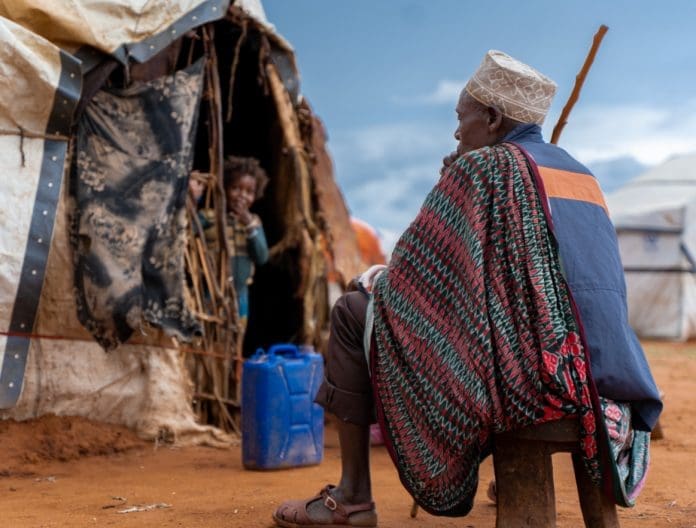 Displaced families in Dubuluk IDP Camp. Photo: IOM/ Ethiopia.