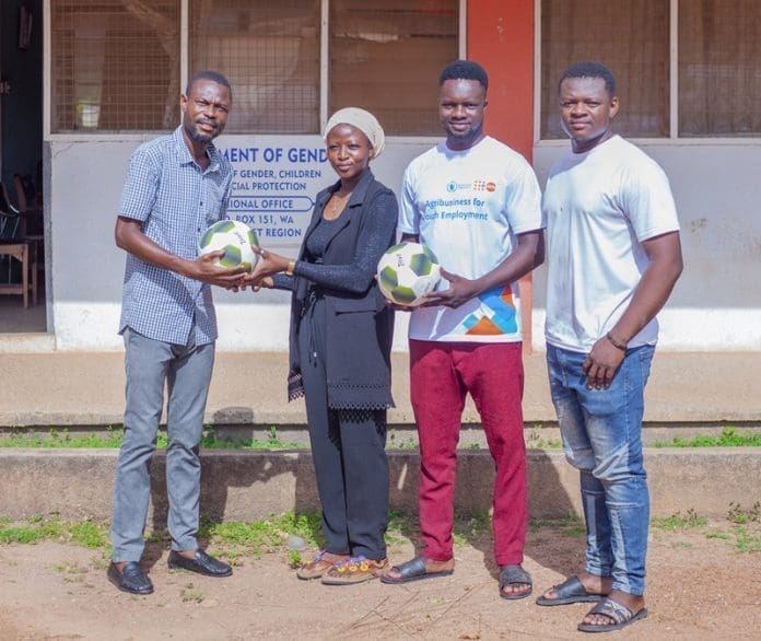 NAA donates footballs
