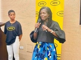Chief Corporate Services And Sustainability Officer At Mtn Ghana Madam Adwoa Wiafe