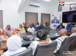 PICTURES: Bawumia, Napo confer with NPP Council of Elders