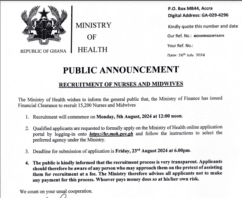 Health Ministry X