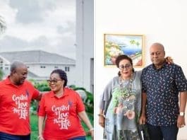 John Mahama And Lordina Mahama