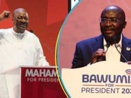 Mahama And Bawumia