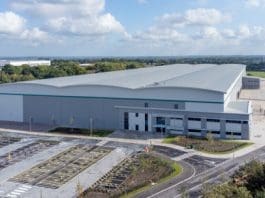 Photo shows an overseas warehouse in Lichfield, the United Kingdom. (Photo provided by the interviewed enterprise)