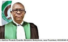 Ecowas Court Justice Ricardo Claúdio Monteiro Gonçalves Elected New President Justice Sengu Mohamed Koroma As Vice President