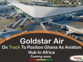 Ghana’s aviation hub will connect 1.3 billion people across 55 African countries, with a combined Gross Domestic Product (GDP) of US$3.4 trillion and other continents.