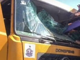 Poilce Denies Owning Viral Accident Truck