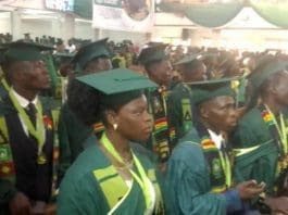 These are some pictures from the UDS 25th graduation ceremony in Tamale.