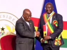 Akufo Addo Decorates Bawumia