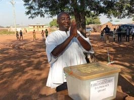 Dr. Bawumia Casts His Vote in Walewale