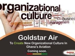 Goldstar Air is set to initiate a unique Organizational Culture to make Ghana one of the top aviation, tourist, trade, and investment destinations in Africa. This will also significantly boost Ghana's ability to maintain its status as the gateway to West Africa and improve its Gross Domestic Product (GDP).