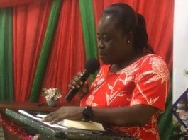 Miss Francisca Anokye The Central Regional Head Of The FDA