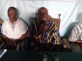 Nana Oburasankoma Ansah The Chief Ankaful Near Cape Coast