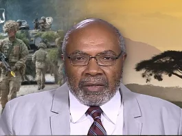 Abayomi Azikiwe Graphic With Pentagon Africom Troops In Background