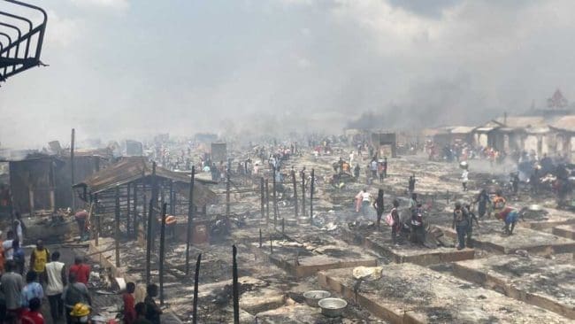 Devastating Blaze Ravages Kantamanto Market Devastating Blaze Ravages Kantamanto Market