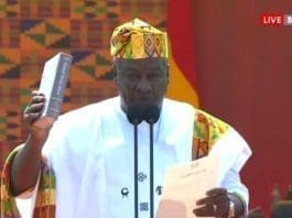 Mahama Swears