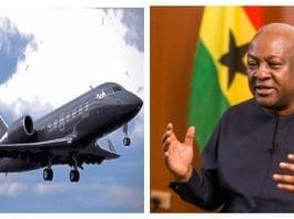 Private Jet And Mahama