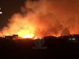 Kwadaso Wood Village fire