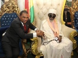 Gcb Bank Md Calls On National Chief Imam
