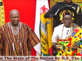 John Dramani Mahama Delivers State Of The Nation Address