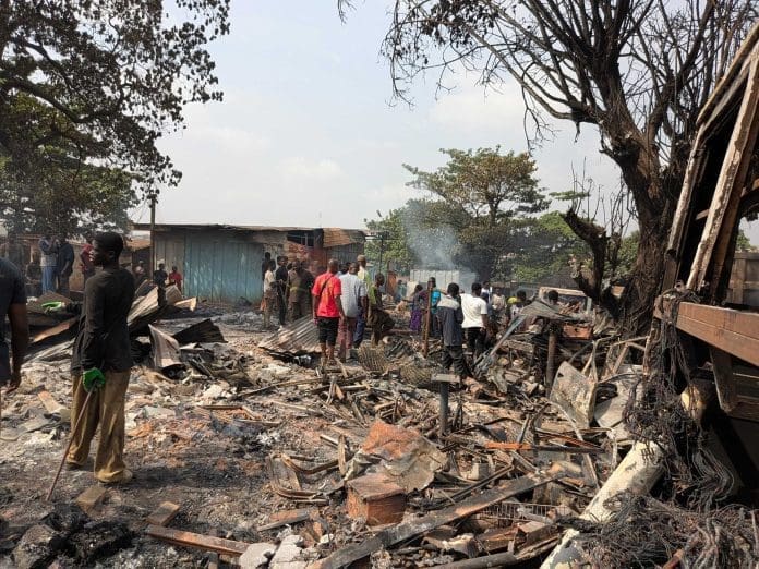 Fire Ravages Suame Magazine
