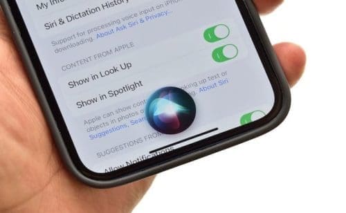 New Delhi India July : Siri On Iphone New Delhi India July : Siri On Iphone
