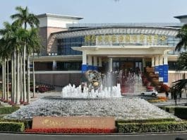 Photo shows a view of the Boao Forum for Asia (BFA) International Conference Center in Boao, south China's Hainan province. (Photo by Meng Zhongde/People's Daily Online)